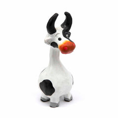 Cartoon Cow Medium-Ornaments & Figurines-Siesta Crafts