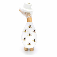 Beekeeper Duck-Ornaments & Figurines-Siesta Crafts