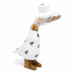 Beekeeper Duck-Ornaments & Figurines-Siesta Crafts