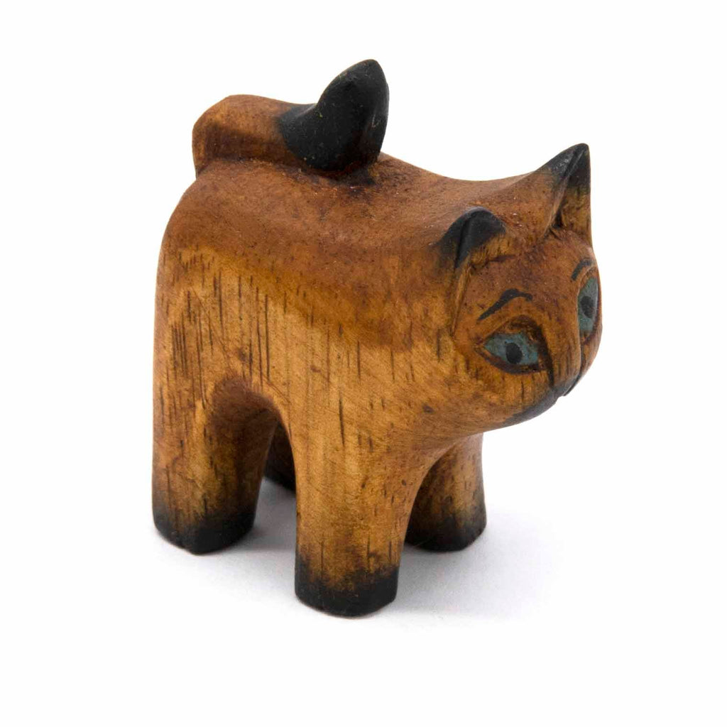 Mini Cat-Ornaments & Figurines-Siesta Crafts