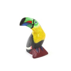 Small Painted Toucan-Ornaments & Figurines-Siesta Crafts