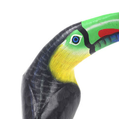 Small Painted Toucan-Ornaments & Figurines-Siesta Crafts