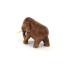 Mini Thai Elephant Carving-Ornaments & Figurines-Siesta Crafts
