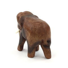 Small Thai Elephant Carving-Ornaments & Figurines-Siesta Crafts