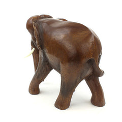 Large Thai Elephant Carving-Ornaments & Figurines-Siesta Crafts