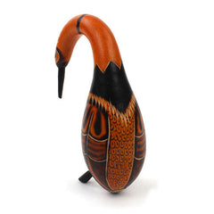 Carved Gourd Bird-Ornaments & Figurines-Siesta Crafts