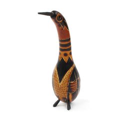 Carved Gourd Bird-Ornaments & Figurines-Siesta Crafts