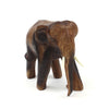 Medium Thai Elephant Carving-Ornaments & Figurines-Siesta Crafts