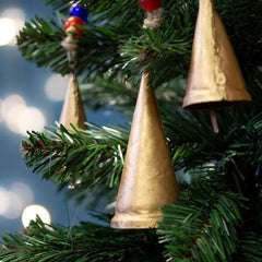 Conical Bells on Rope-Home Décor-Siesta Crafts
