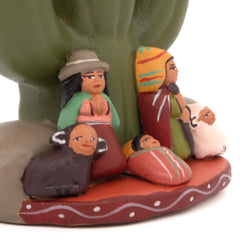 Cactus Nativity Ceramic-Christianity-Siesta Crafts