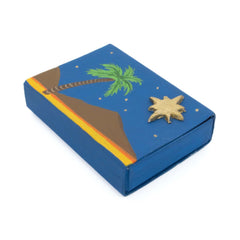 Nativity Palm Tree Matchbox-Christianity-Siesta Crafts