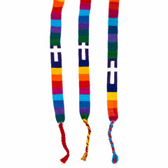 Cross Fabric Belt-Belts-Siesta Crafts