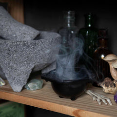 Cast Iron Cauldron Small-Magic & Mysticism-Siesta Crafts