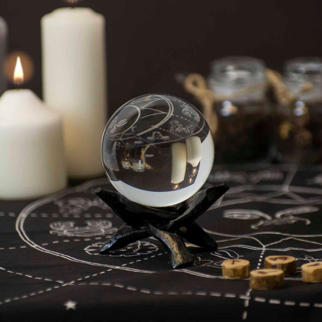 Small Crystal Ball Holder-Magic & Mysticism-Siesta Crafts