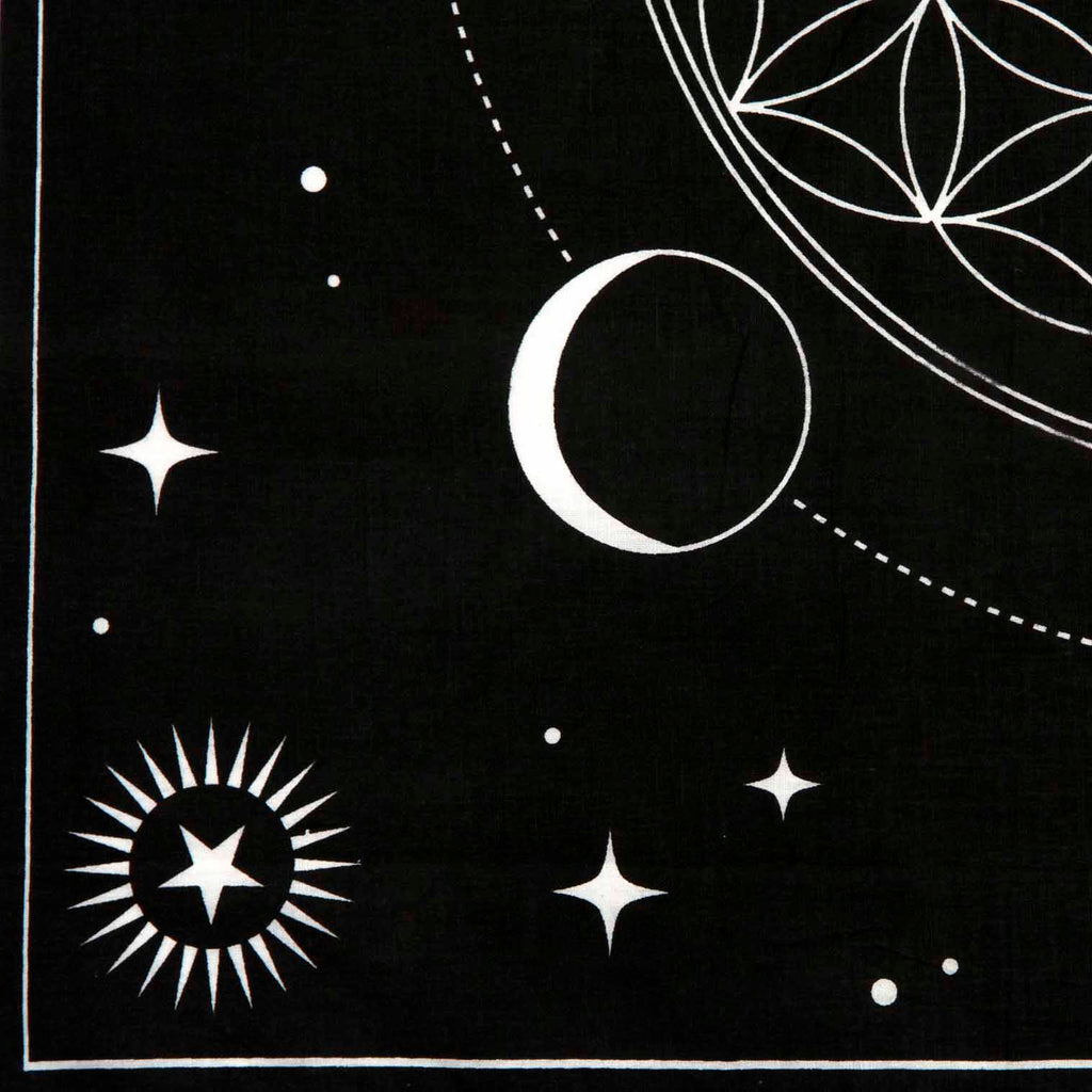 Moon Phase Altar Cloth-Textiles-Siesta Crafts