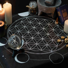 Moon Phase Altar Cloth-Textiles-Siesta Crafts
