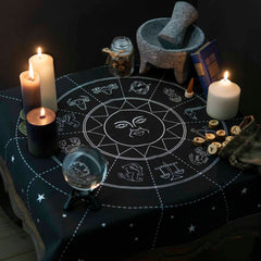 Zodiac Altar Cloth-Textiles-Siesta Crafts