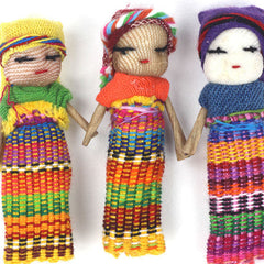 Large Bagged Worry People-Folklore-Siesta Crafts