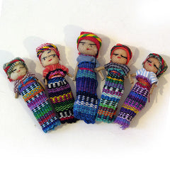 Large Bagged Worry People-Folklore-Siesta Crafts