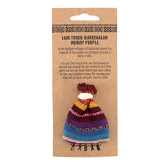 Guatemalan Worry People in Bag-Folklore-Siesta Crafts