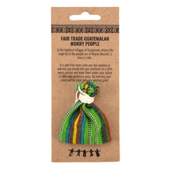 Guatemalan Worry People in Bag-Folklore-Siesta Crafts