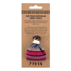 Guatemalan Worry People in Bag-Folklore-Siesta Crafts