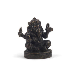 Mini Metal Ganesh-Hinduism-Siesta Crafts