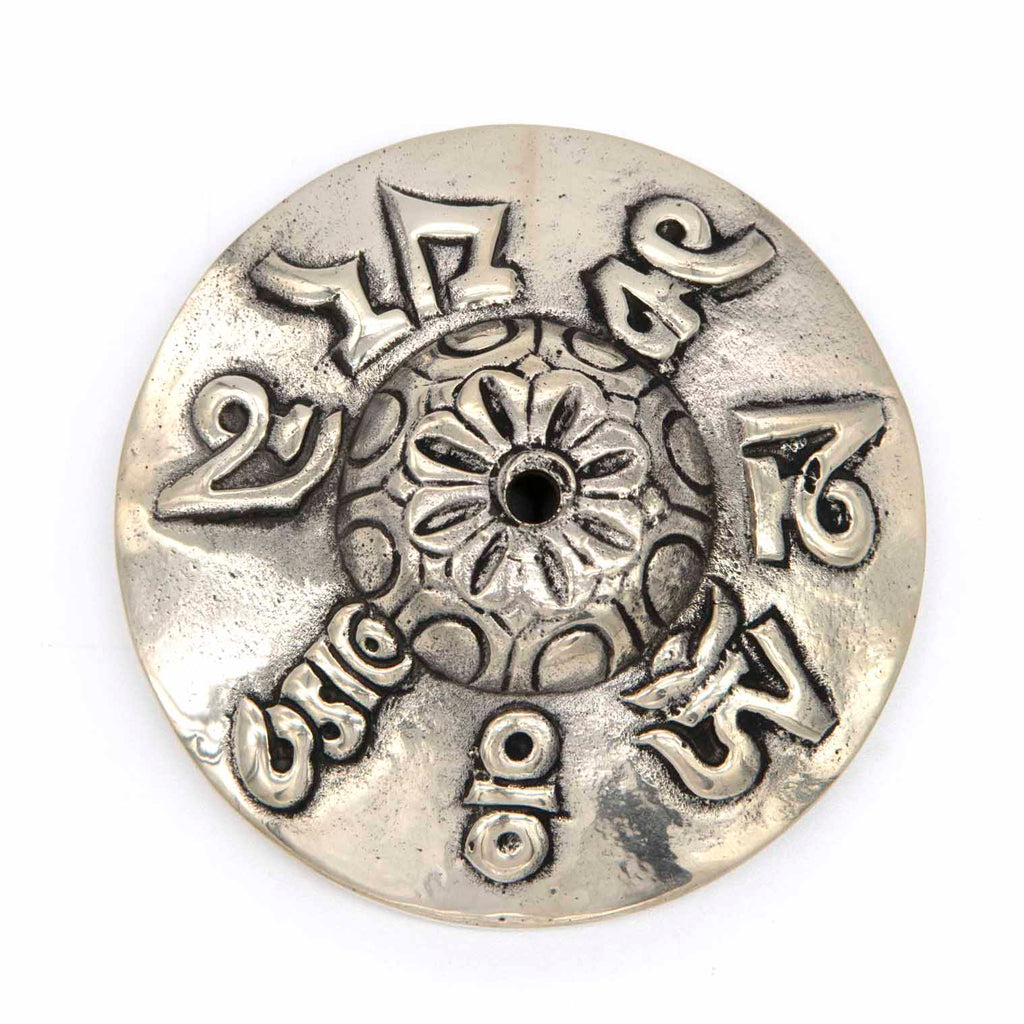 Large Om Mani Tingsha-Chimes & Bells-Siesta Crafts