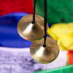 Mini Plain Tingsha-Chimes & Bells-Siesta Crafts