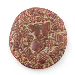 Small Aztec Moon Goddess Plaque-Central & South American-Siesta Crafts