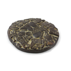 Small Aztec Moon Goddess Plaque-Central & South American-Siesta Crafts