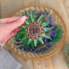 Small Sun Plaque-Home Décor-Siesta Crafts