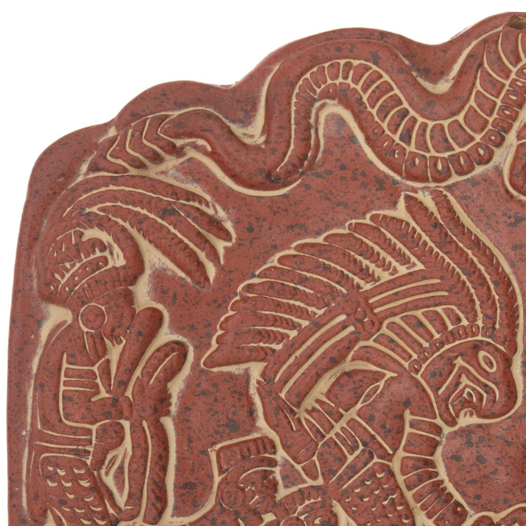 Mayan Sacrificial Scene Plaque-Central & South American-Siesta Crafts