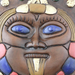 Mexican Sun Maize Plaque-Home Décor-Siesta Crafts