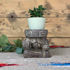 Large Huehueteotl Statue-Central & South American-Siesta Crafts
