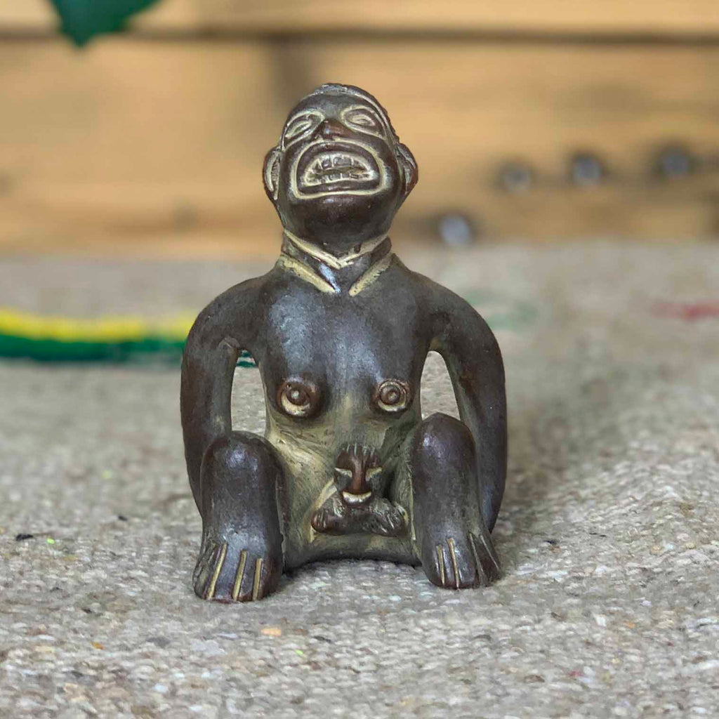 Small Birthing Figure Idol-Central & South American-Siesta Crafts