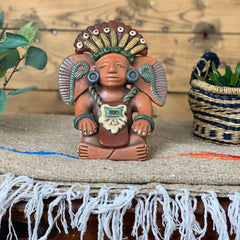 Sitting Maize God-Central & South American-Siesta Crafts
