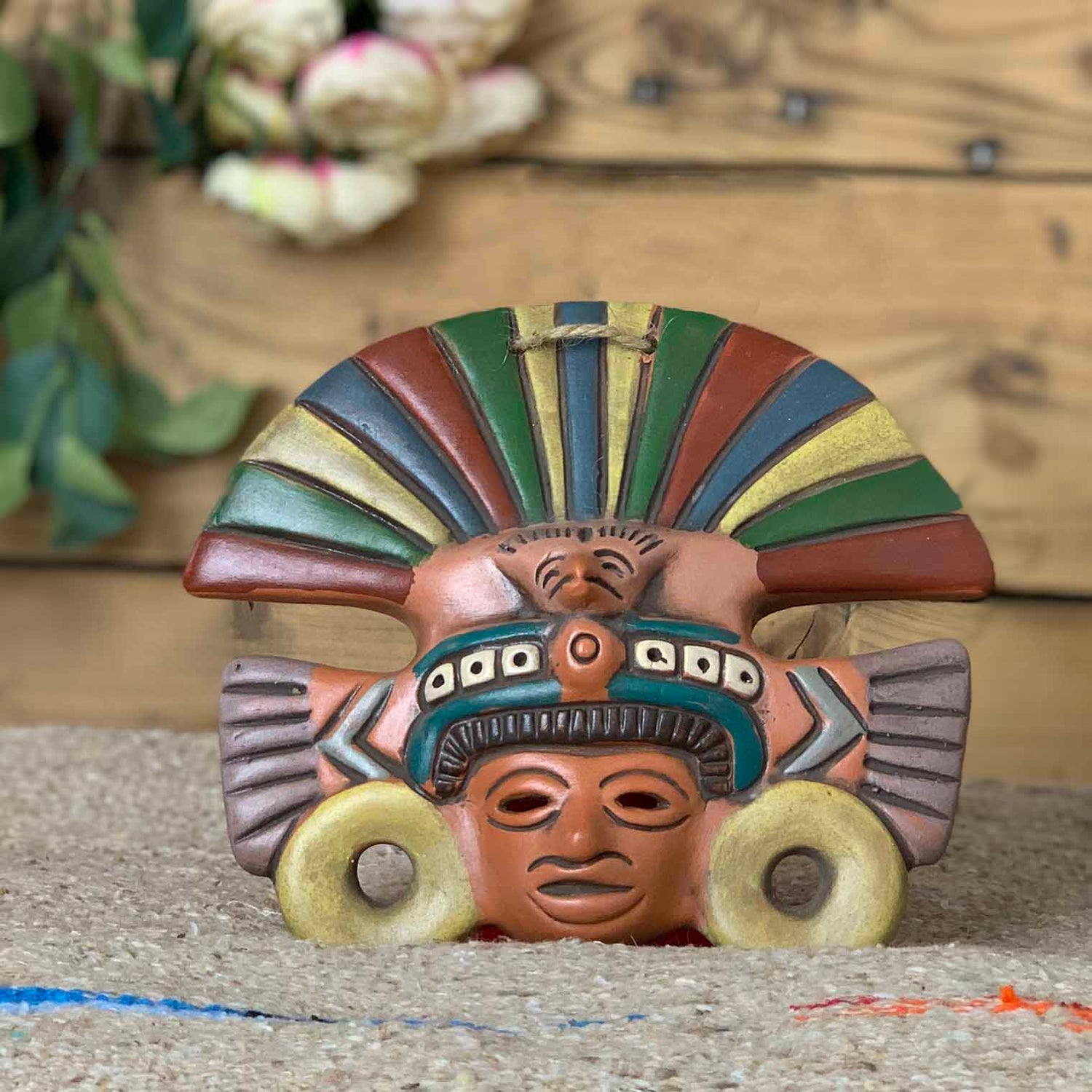 Mexican Eagle Mask-Central & South American-Siesta Crafts