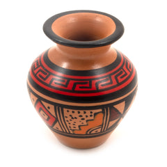 Pisac Pottery Vase-Kitchen & Tableware-Siesta Crafts