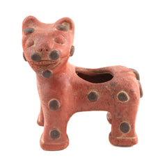 Jaguar Clay Figure-Ornaments & Figurines-Siesta Crafts