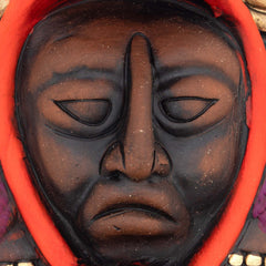 Colourful Eagle Headdress Mask-Central & South American-Siesta Crafts