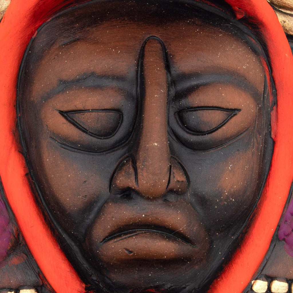 Colourful Eagle Headdress Mask-Central & South American-Siesta Crafts