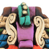 Colourful Eagle Headdress Mask-Central & South American-Siesta Crafts