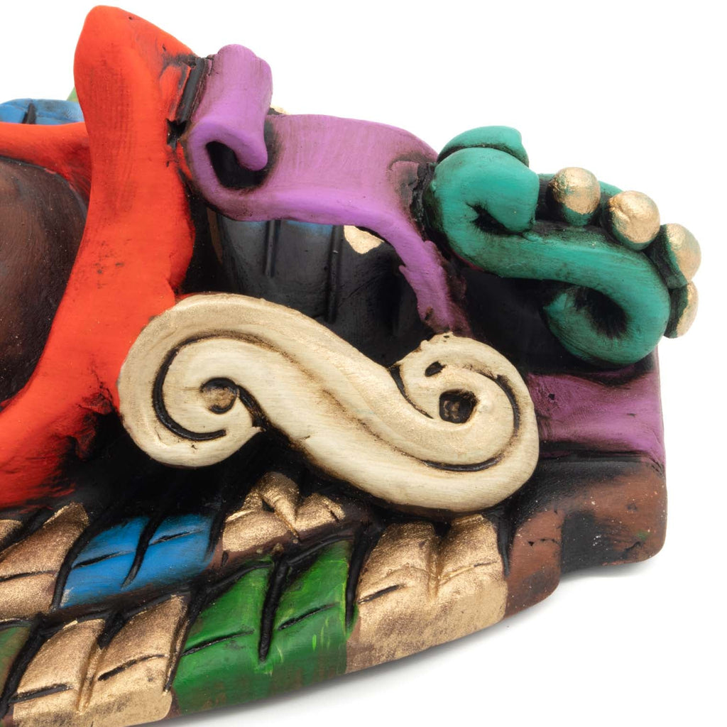 Colourful Eagle Headdress Mask-Central & South American-Siesta Crafts