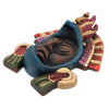 Colourful Eagle Warrior Mask-Central & South American-Siesta Crafts