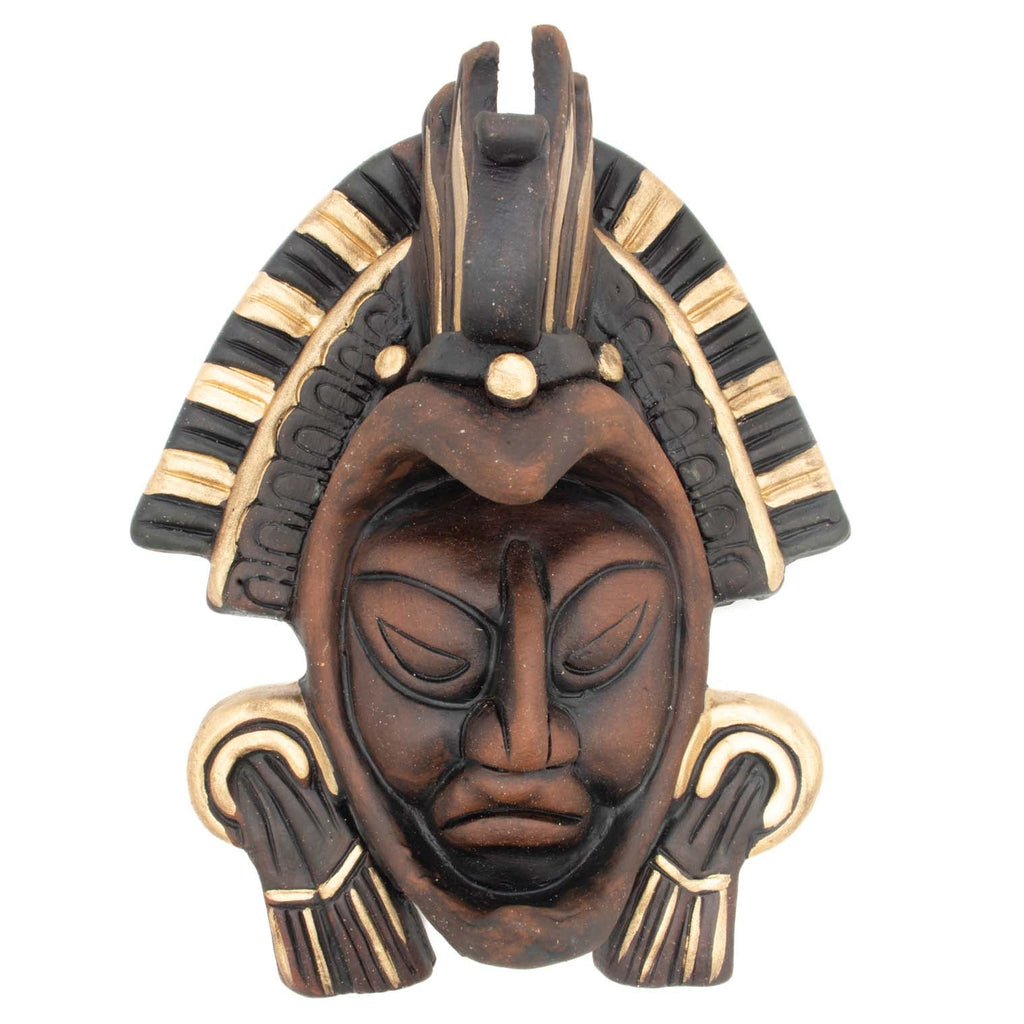 Colourful Eagle Warrior Mask-Central & South American-Siesta Crafts