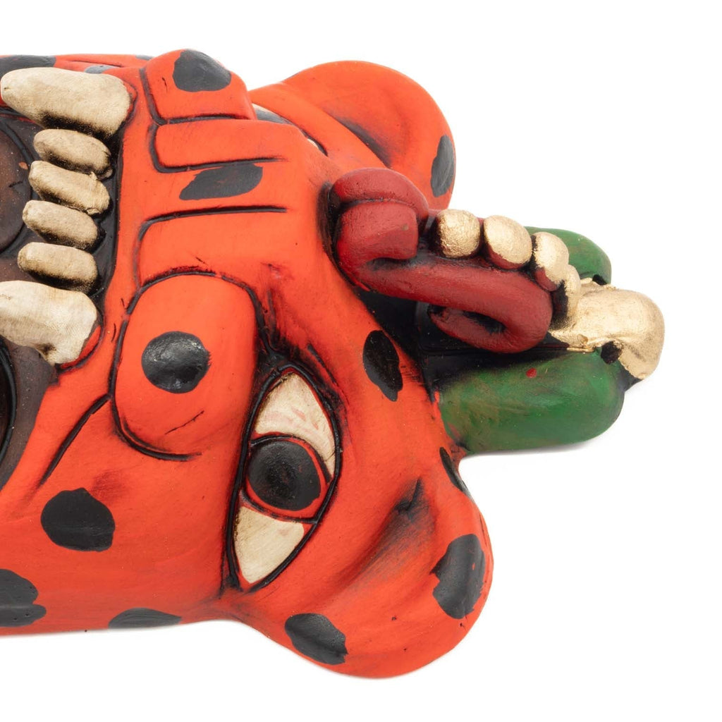Colourful Jaguar Mask-Central & South American-Siesta Crafts