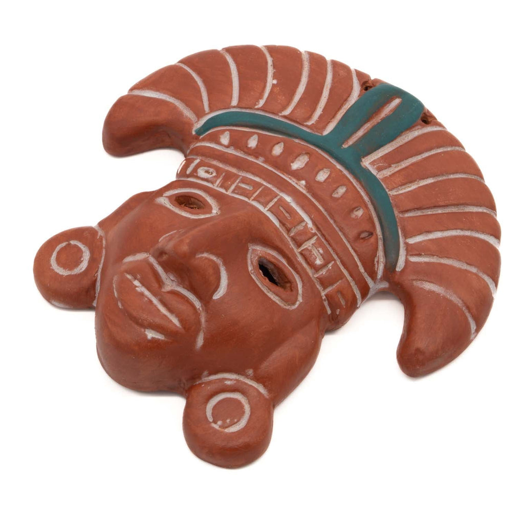Mayan Ceramic Mask-Central & South American-Siesta Crafts