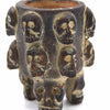 Tzompantli Skull Pot-Central & South American-Siesta Crafts