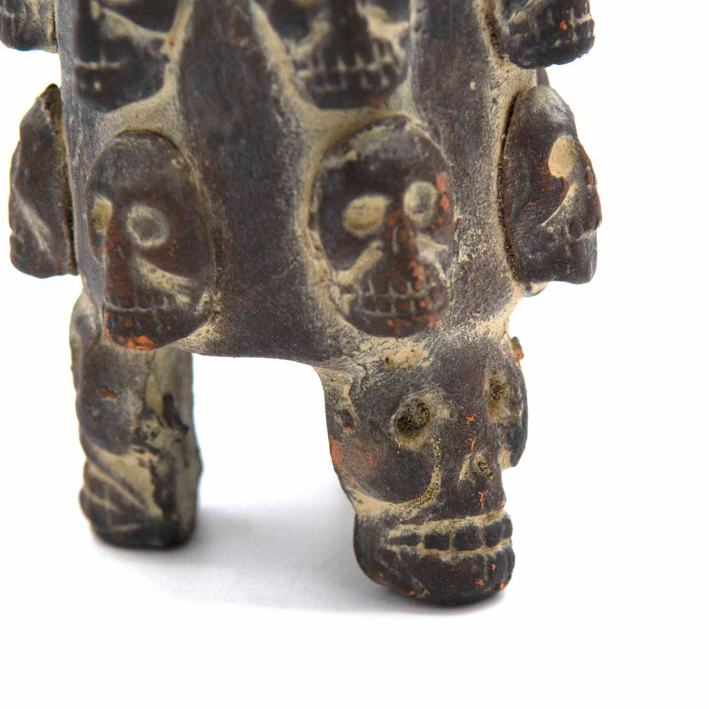 Tzompantli Skull Pot-Central & South American-Siesta Crafts